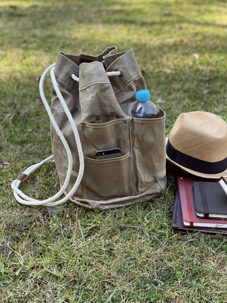 Waxed Canvas Utility Bag
