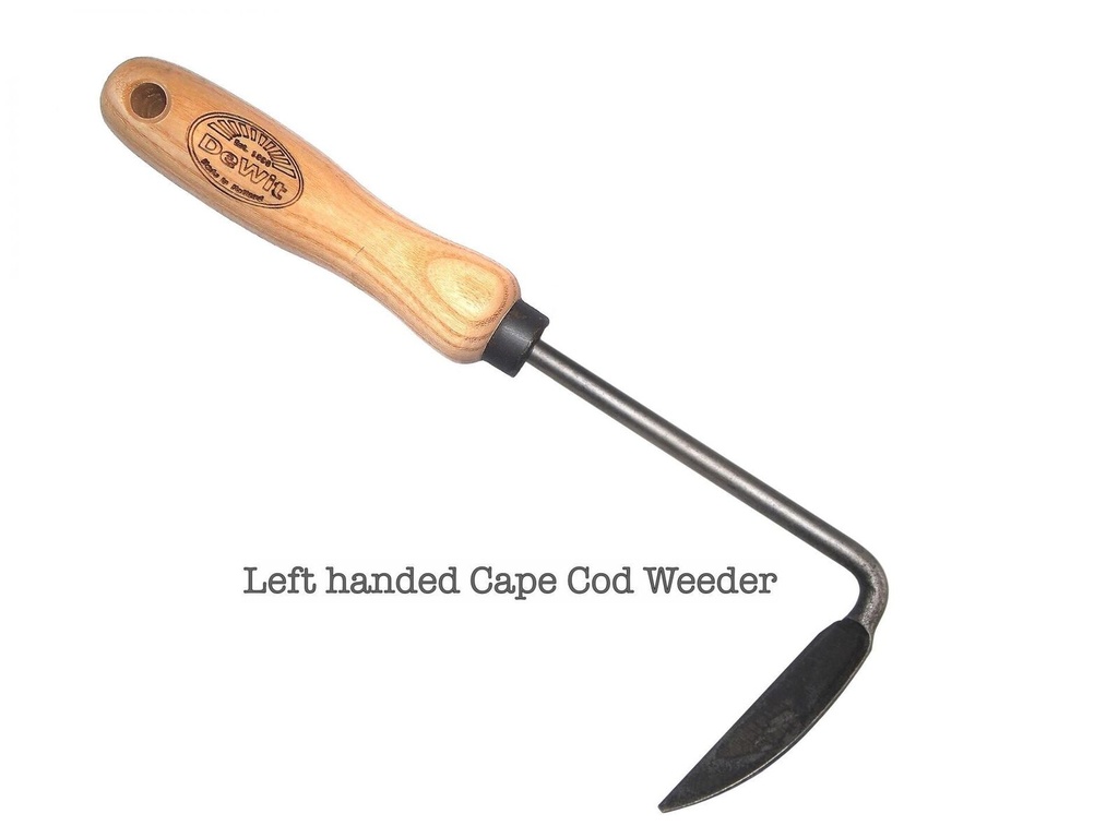 DeWit Cape Cod Weeder Left Handed Ash Handle 140mm