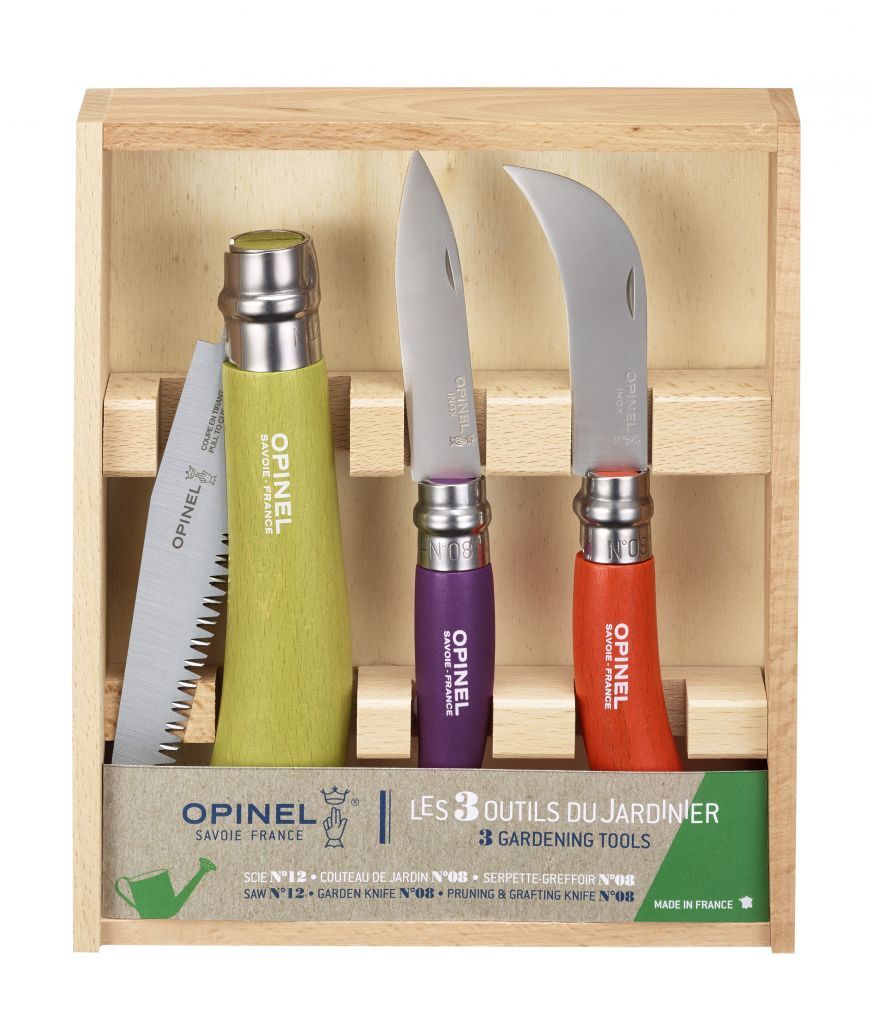 Opinel Gardeners 3pc Tool Set