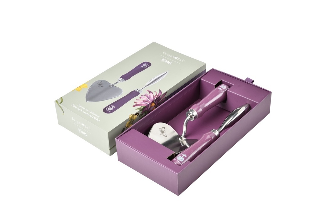 RHS Asteraceae Gift Planting Trowel & Dibber