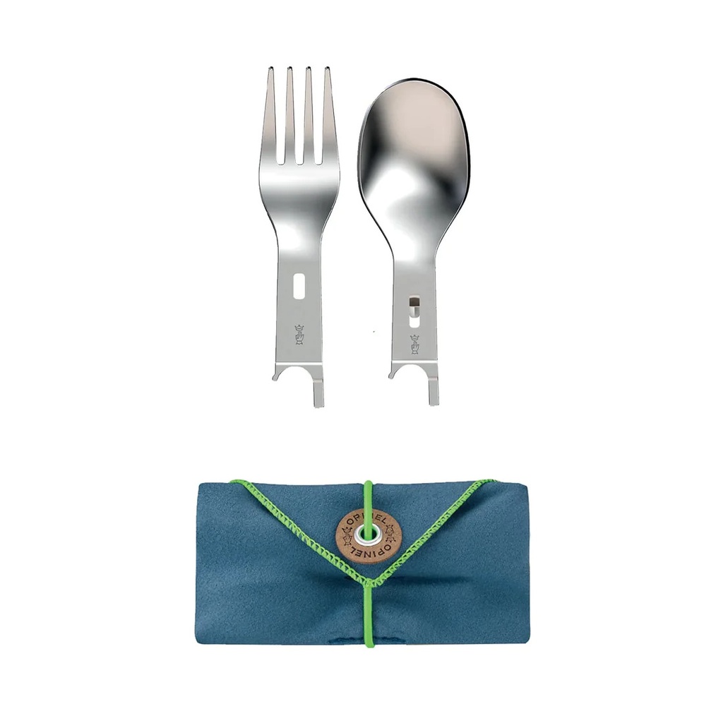 Opinel No.08 Picnic+ Fork and Spoon Set