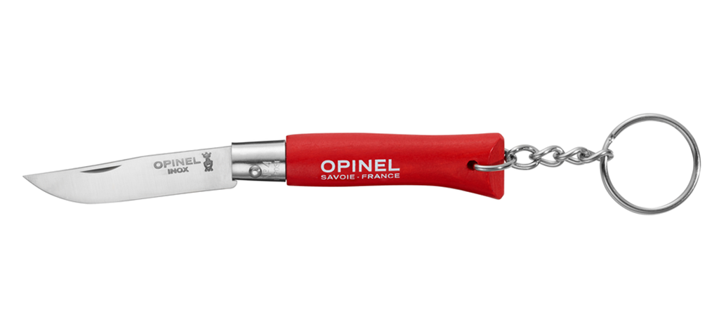 Opinel No.04 Keyring - Red