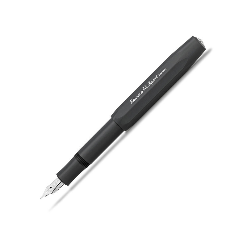 Kaweco - AL Sport - Fountain Pen - Fine - Black