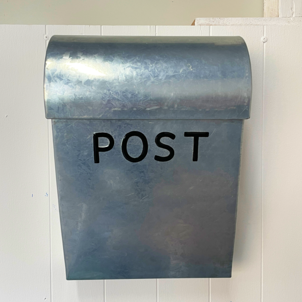 Large Lockable Post Box, Letterbox - Galvanised