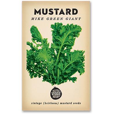 Heirloom Seeds - Mustard (Lime Streaks)