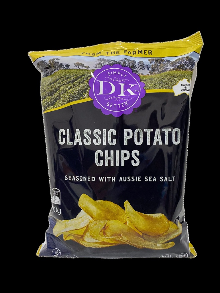 DK's classic potato chips