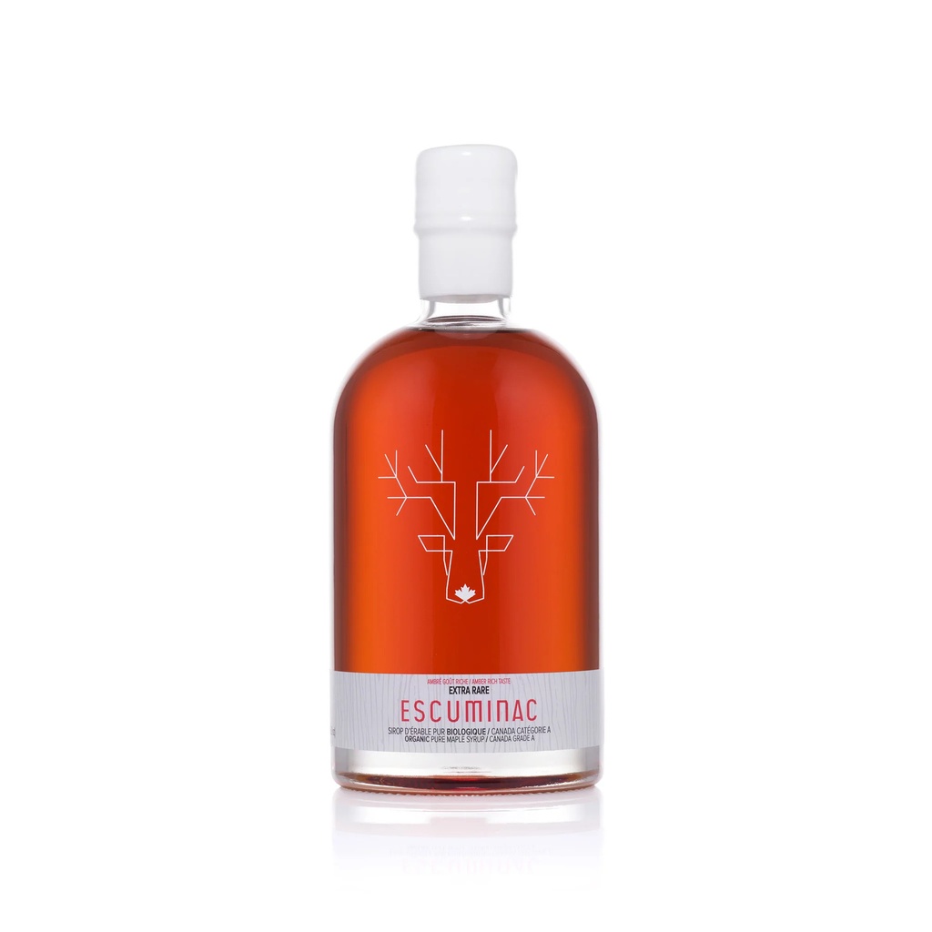 Escuminac "Extra Rare" 500mL Organic Maple Syrup