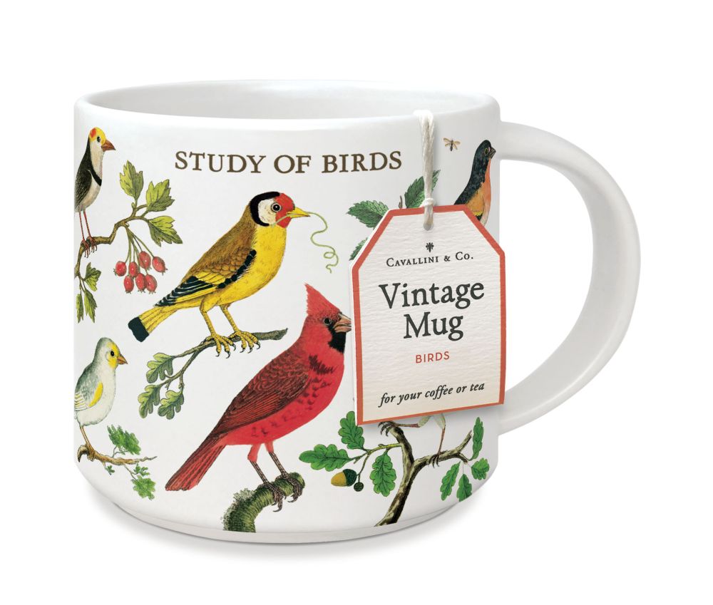 Cavallini Mug Vintage Birds