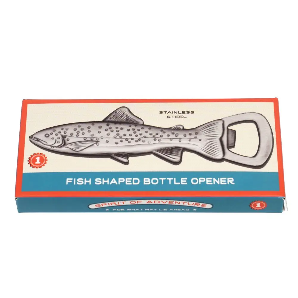 Rex London Fish Shaped Bottle Opener