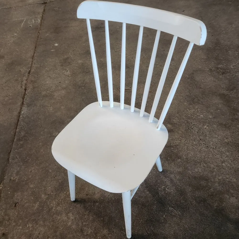 White Windsor Timber Chair