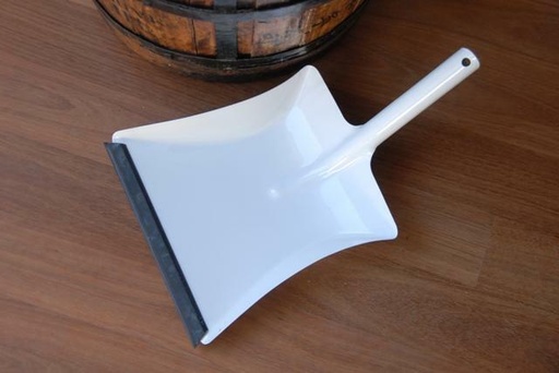 [AT51062] White Dustpan - Rubber Lip