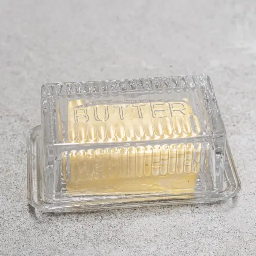 [HIEBD] Glass Butter Dish