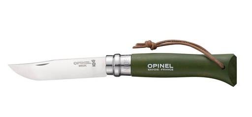 [3123840017032] Opinel No.08 Trekking - Dark Green