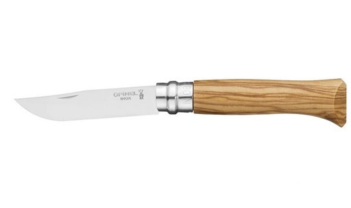 [3863] Opinel No.08 - Olivewood Handle
