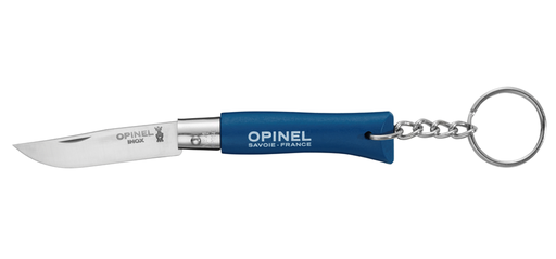[2534] Opinel No.04 Keyring - Blue