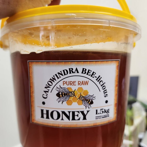 [CBLH3000] Canowindra Bee-licious Raw Honey - 3kg