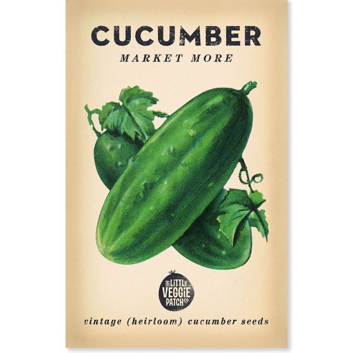 [3906_4145] Heirloom Seeds - Cucumber (Richmond Green)