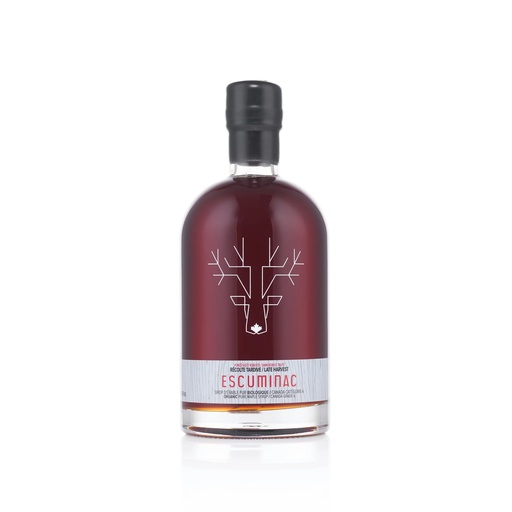 [EE-LHL] Escuminac "Late Harvest" 500mL Organic Maple Syrup