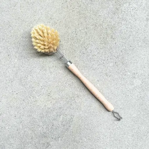 [PP8107] Dish Brush | Pointed Head – Natural Bristle