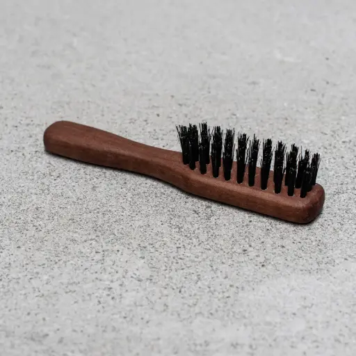 [KB1501540] Beard Brush with Handle- Pearwood 