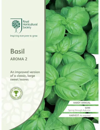 [4132] RHS Seeds - Basil Aroma 2