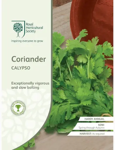 [4135] RHS Seeds - Coriander Calypso