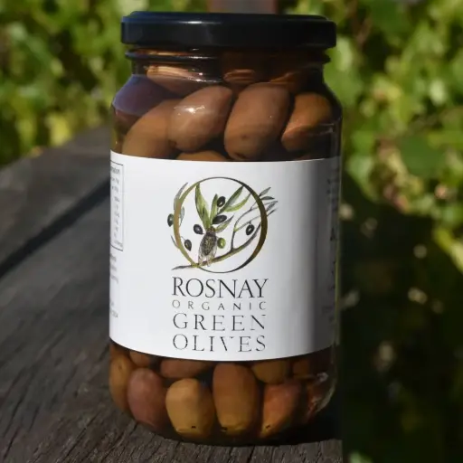 [OG0500] Rosnay Organic Green Kalamata Olives 500ml