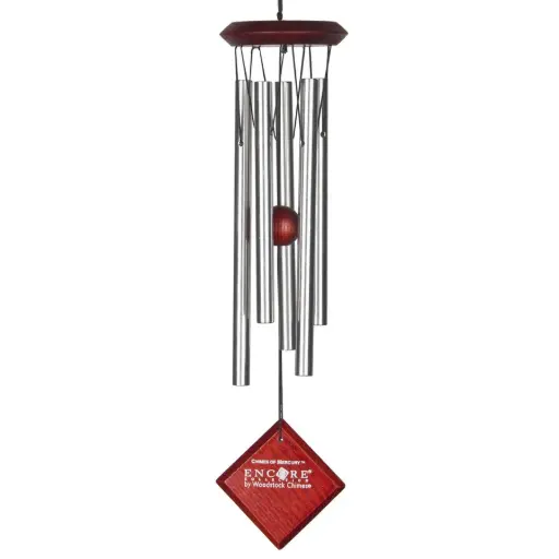 [WS DCS14] Woodstock Wind Chime - Encore® Chimes of Mercury - Silver