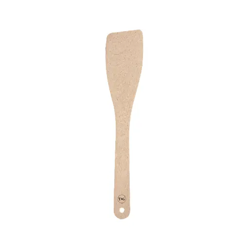 [WGA063] Wooden Wok Spatula, Curved, Beech, 300mm