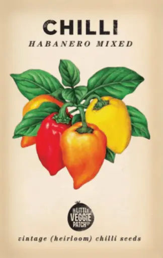 [691057072579] Heirloom Seeds - Chilli 'Habanero Mixed'