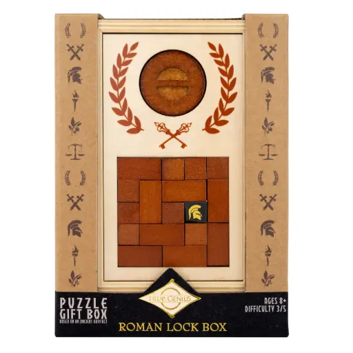 [PG-TG461] Project Genius - Roman Lock Box - Secret Gift Box