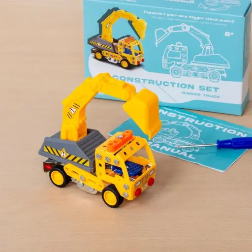 [RX-30152] Rex London Construction Kit - Digger Truck