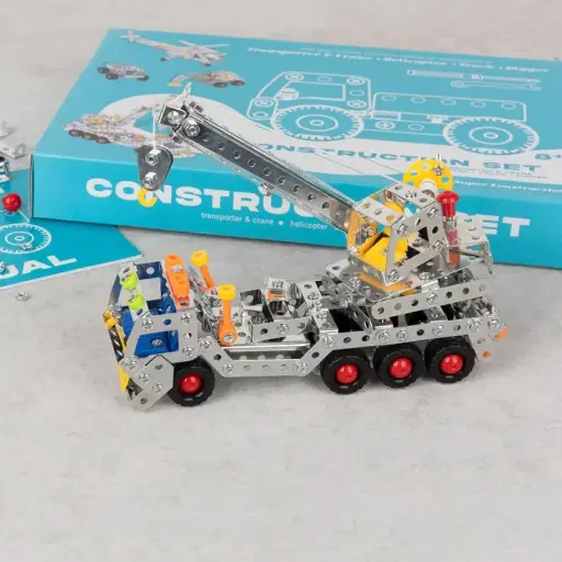 [RX-29218] Rex London Large Construction Set - 4 in 1