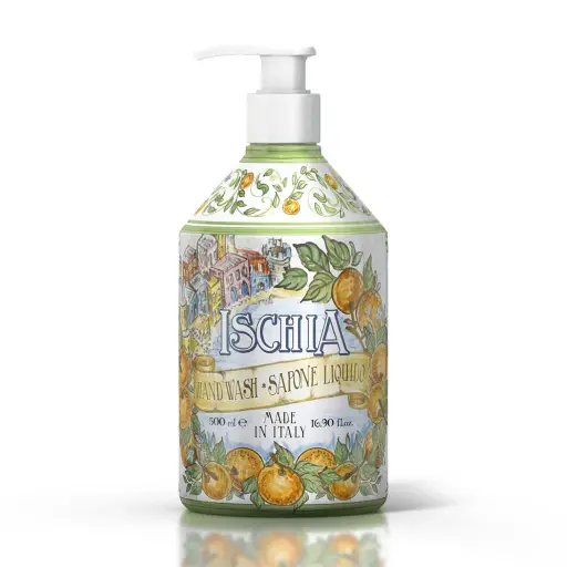 [RU3392] Rudy Ischia Hand Wash - Bergamot and Orange - 500ml